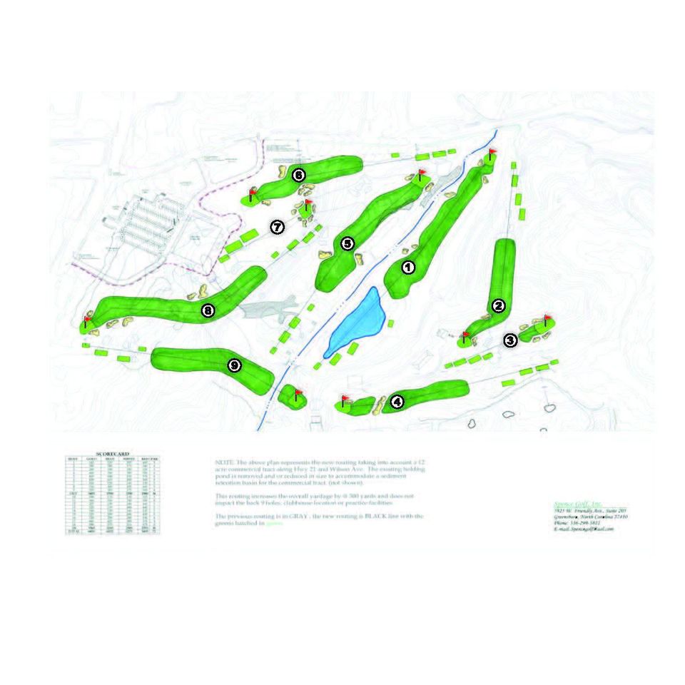mooresville golf course layout